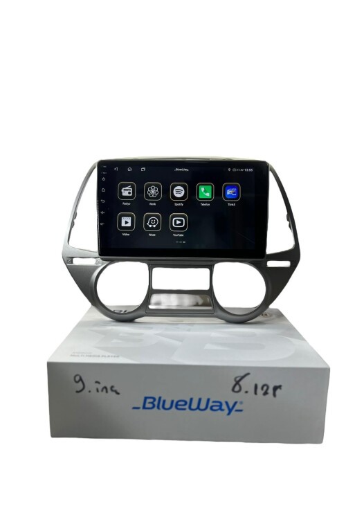 Hyundai i20 (Silver) BLUEWAY 8-128 TAM PROFESYONEL OEM MULTİMEDİA