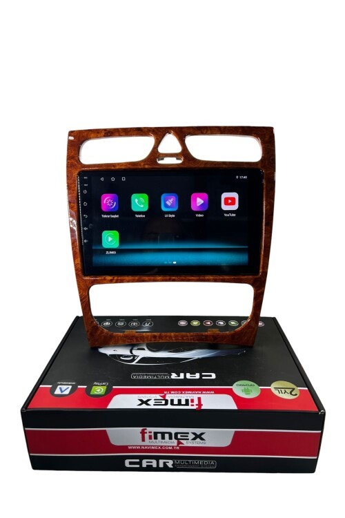 Mercedes C Class 2002-2004 FİMEX 4-64 (FANLI) DSPLİ PRO OEM MULTİMEDİA