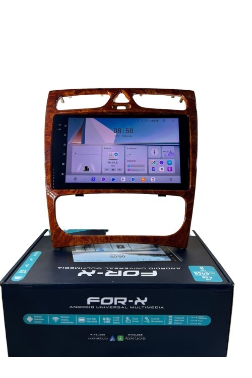 Mercedes C Class 2002-2004 FORX 4-64 PROFESYONEL OEM MULTİMEDİA