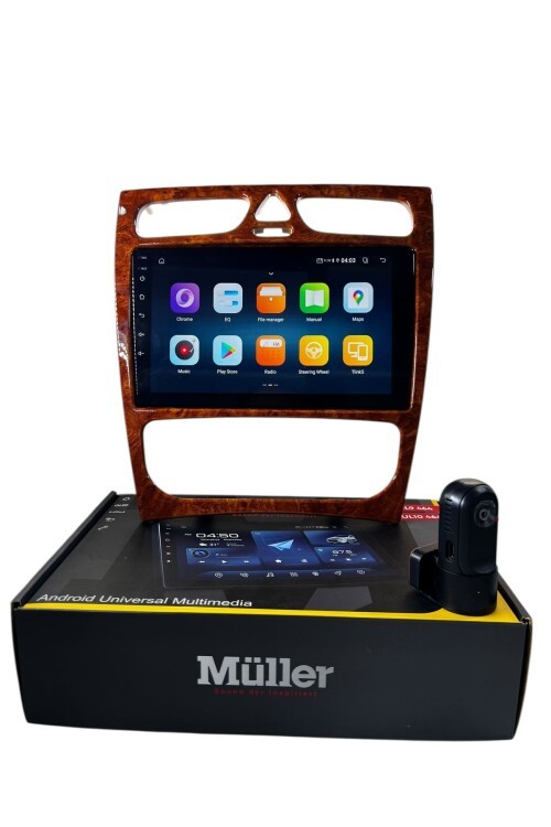Mercedes C Class 2002-2004 MÜLLER 4-64 PROFESYONEL OEM MULTİMEDYA