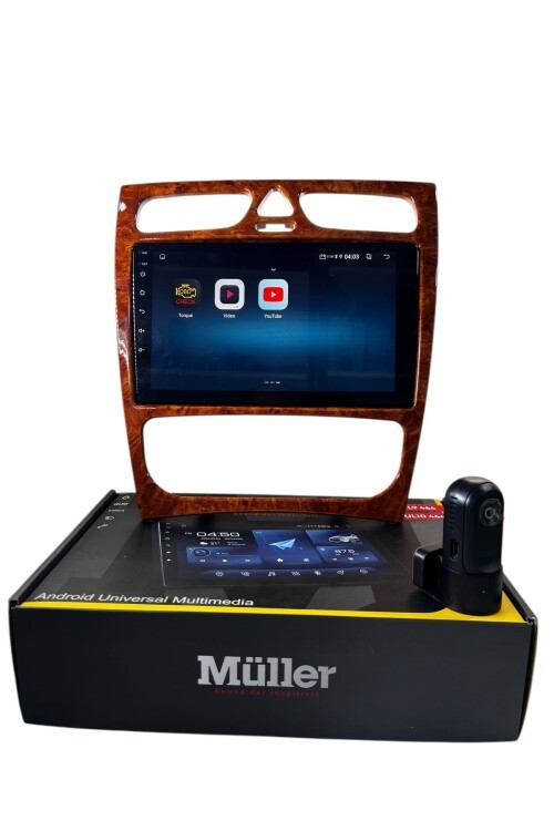 Mercedes C Class 2002-2004 MÜLLER 4-64 PROFESYONEL OEM MULTİMEDYA