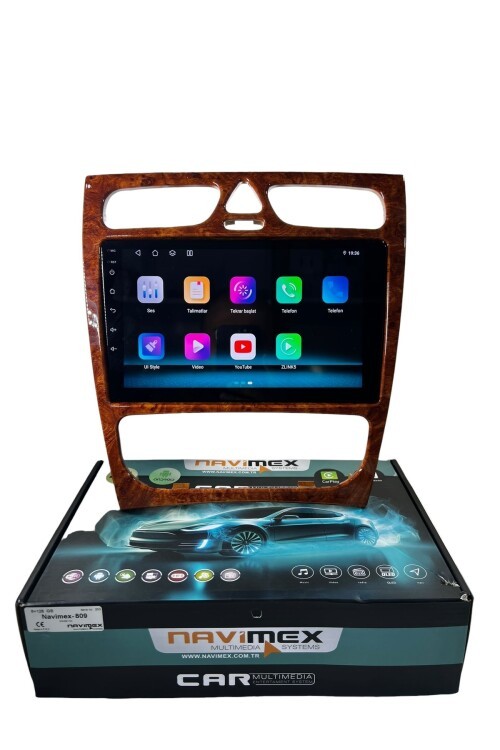 Mercedes C Class 2002-2004 NAVİMEX 8-128 (FANLI) PROFESYONEL OEM MULTİMEDİA