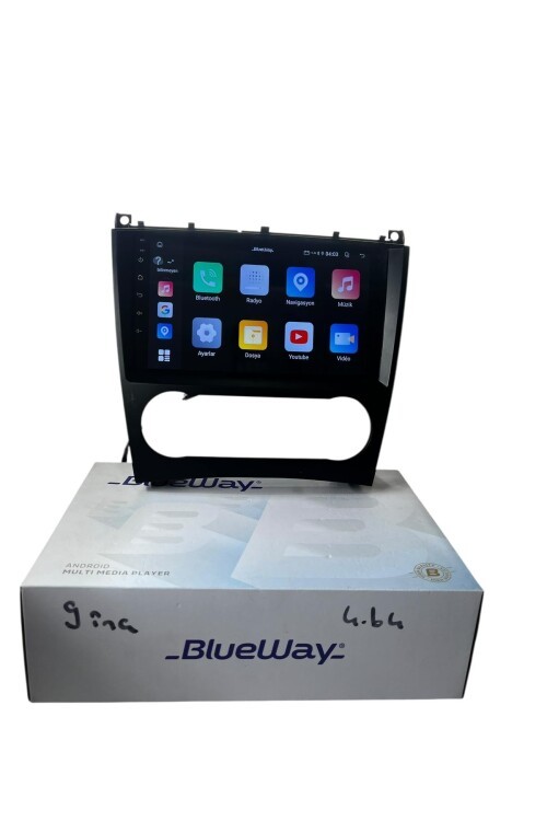 Mercedes C (w203) BLUEWAY 4-64 PROFESYONEL OEM MULTİMEDİA