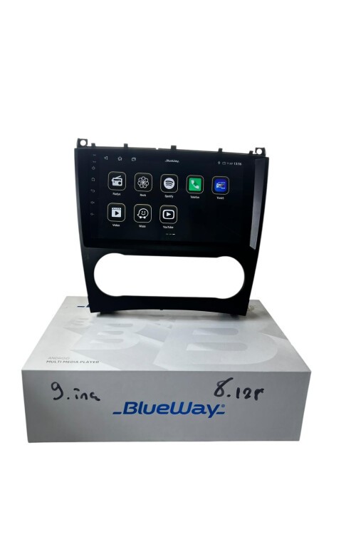 Mercedes C (w203) BLUEWAY 8-128 TAM PROFESYONEL OEM MULTİMEDİA
