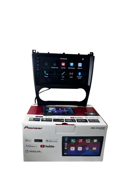 Mercedes C (w203) PİONEER 4-64 TAM PROFESYONEL OEM MULTİMEDİA