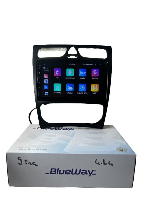 Mercedes w203-w209 BLUEWAY 4-64 PROFESYONEL OEM MULTİMEDİA