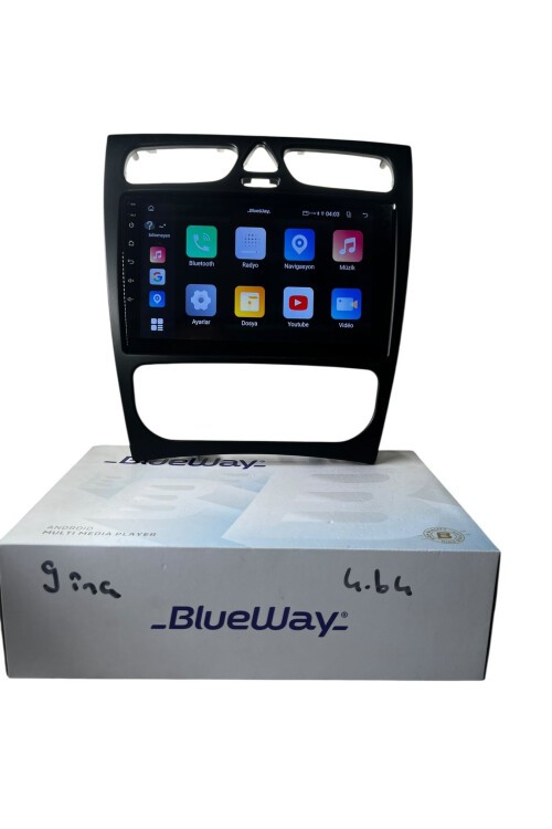 Mercedes w203-w209 BLUEWAY 4-64 PROFESYONEL OEM MULTİMEDİA