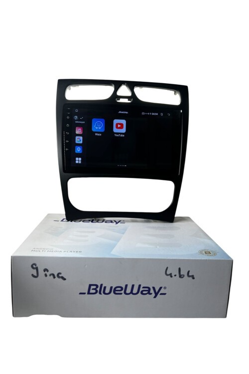 Mercedes w203-w209 BLUEWAY 4-64 PROFESYONEL OEM MULTİMEDİA