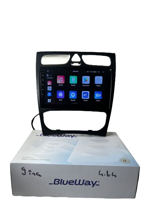 Mercedes w203-w209 BLUEWAY 4-64 PROFESYONEL OEM MULTİMEDİA