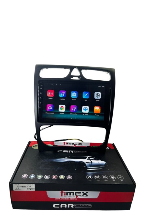 Mercedes w203-w209 FİMEX 4-64 (FANLI) DSPLİ PRO OEM MULTİMEDİA