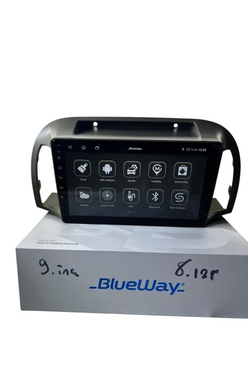 Nissan Micra 2002-2010 BLUEWAY 8-128 TAM PROFESYONEL OEM MULTİMEDİA