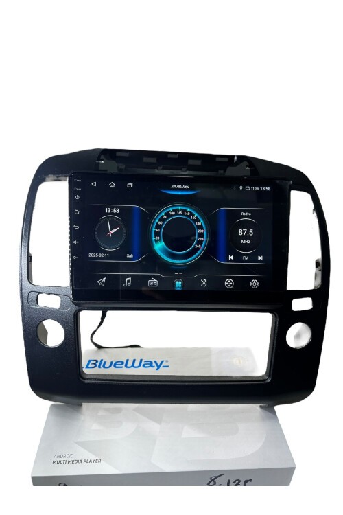 Nissan Navara 2006-2010 BLUEWAY 8-128 TAM PROFESYONEL OEM MULTİMEDİA