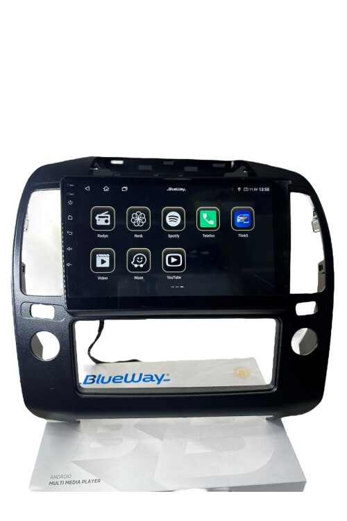 Nissan Navara 2006-2010 BLUEWAY 8-128 TAM PROFESYONEL OEM MULTİMEDİA