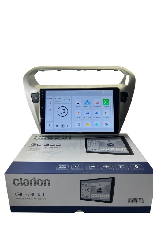 Pejo 301 Citroen C-elyse (Gri) CLARİON 4-64 TAM PROFESYONEL OEM MULTİMEDİA  