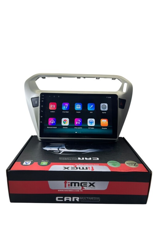 Pejo 301 Citroen C-elyse (Gri) FİMEX 4-64 (FANLI) DSPLİ PRO OEM MULTİMEDİA