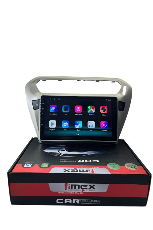 Pejo 301 Citroen C-elyse (Gri) FİMEX 4-64 (FANLI) DSPLİ PRO OEM MULTİMEDİA