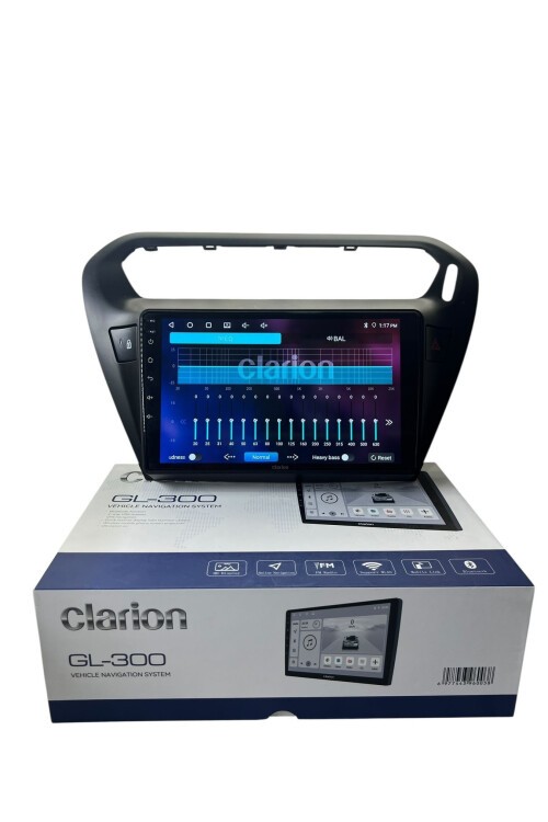 Pejo 301 -Citroen C-elyse (Siyah) CLARİON 4-64 TAM PROFESYONEL OEM MULTİMEDİA  