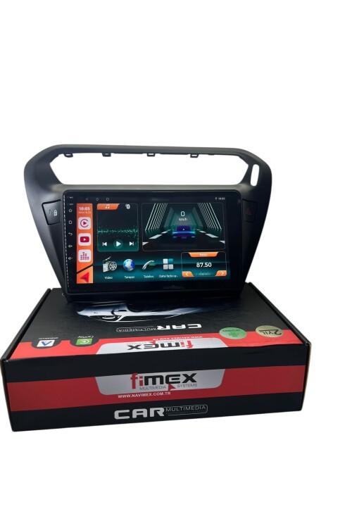 Pejo 301 -Citroen C-elyse (Siyah) FİMEX 4-64 (FANLI) DSPLİ PRO OEM MULTİMEDİA