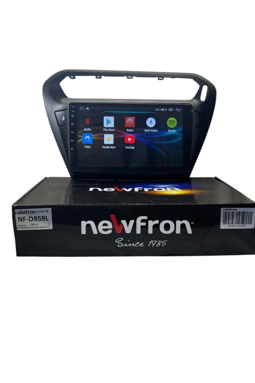 Pejo 301 -Citroen C-elyse (Siyah) NEWFRON 6-64 TAM PROFESYONEL OEM MULTİMEDİA
