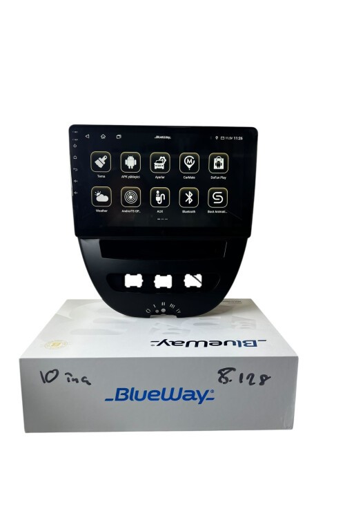 Peugeot 107 BLUEWAY 8-128 TAM PROFESYONEL OEM MULTİMEDİA