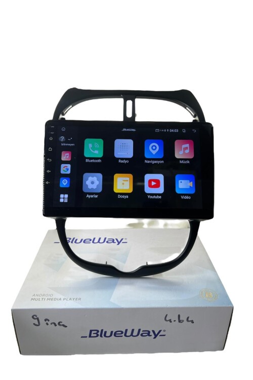 Peugeot 206 BLUEWAY 4-64 PROFESYONEL OEM MULTİMEDİA