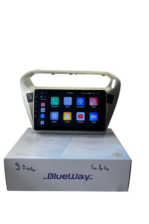 Peugeot 301 - C-Elysee (Şampanya) BLUEWAY 4-64 PROFESYONEL OEM MULTİMEDİA