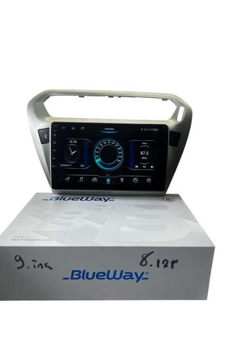 Peugeot 301 - C-Elysee (Şampanya) BLUEWAY 8-128 TAM PROFESYONEL OEM MULTİMEDİA