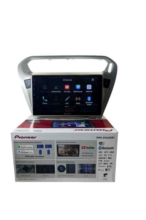 Peugeot 301 - C-Elysee (Şampanya) PİONEER 4-64 TAM PROFESYONEL OEM MULTİMEDİA