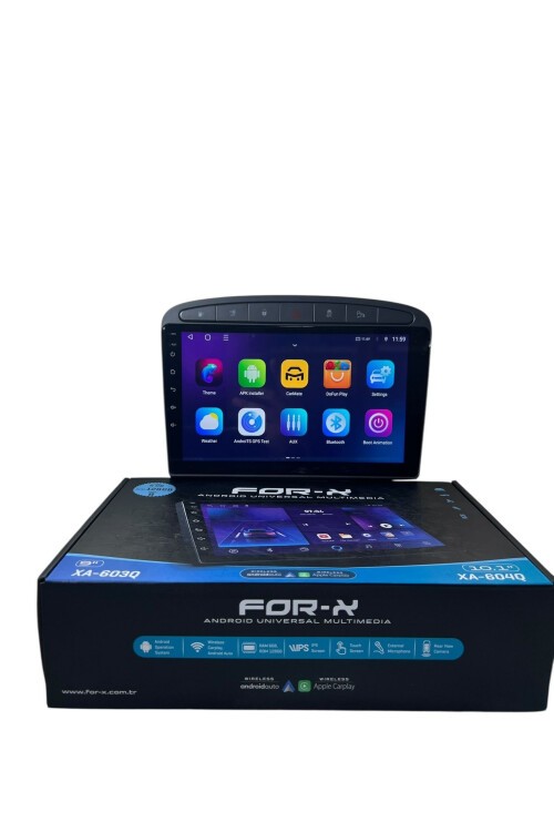 Peugeot 308 (Gri) FORX 6-128 TAM PROFESYONEL OEM MULTİMEDİA