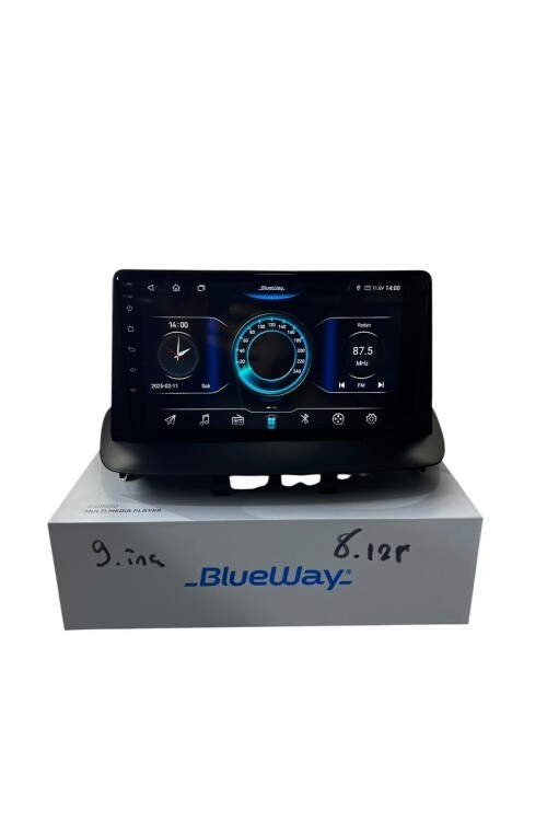 Renault Fluence-Megane 3 BLUEWAY 8-128 TAM PROFESYONEL OEM MULTİMEDİA