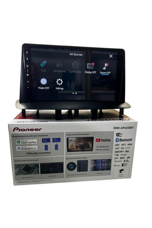 Renault Fluence-Megane 3 PİONEER 4-64 TAM PROFESYONEL OEM MULTİMEDİA