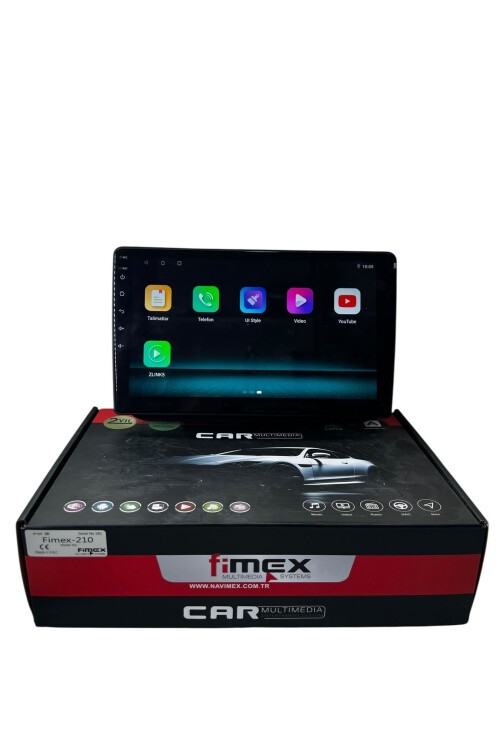 Skoda Fabia 2007-2014 FİMEX 4-64 (FANLI) DSPLİ PRO OEM MULTİMEDİA