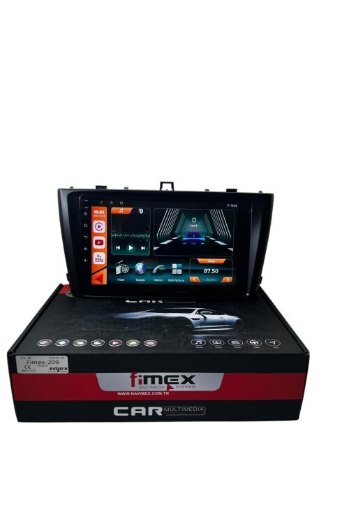 Toyota Avensis 2009-2015 FİMEX 4-64 (FANLI) DSPLİ PRO OEM MULTİMEDİA