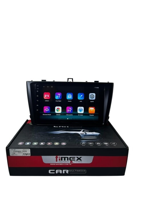 Toyota Avensis 2009-2015 FİMEX 4-64 (FANLI) DSPLİ PRO OEM MULTİMEDİA