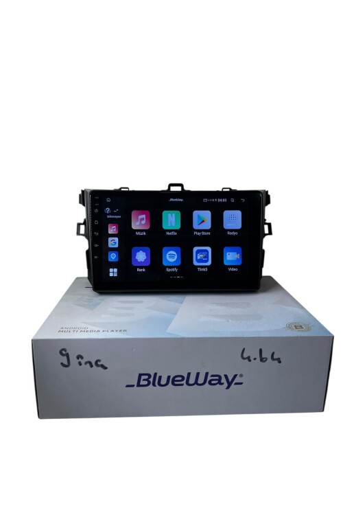 Toyota Corolla 2007-2013 BLUEWAY 4-64 PROFESYONEL OEM MULTİMEDİA
