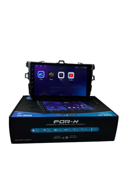 Toyota Corolla 2007-2013 FORX 6-128 TAM PROFESYONEL OEM MULTİMEDİA