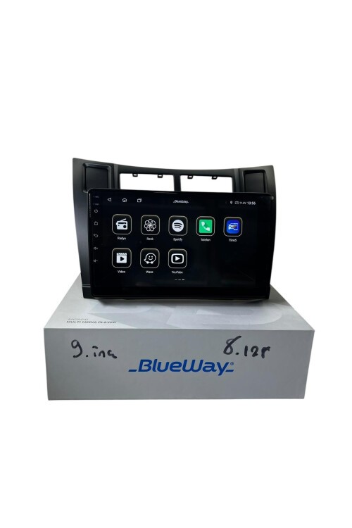 Toyota Yaris 2005-2009 BLUEWAY 8-128 TAM PROFESYONEL OEM MULTİMEDİA