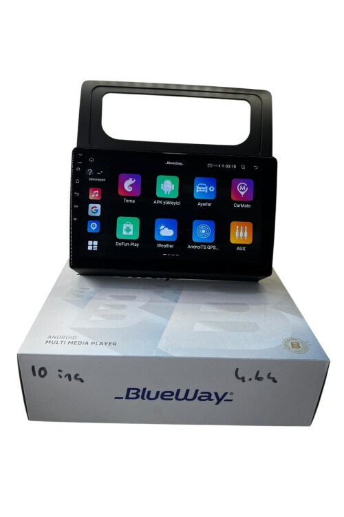 WW Caddy 2004-2015 BLUEWAY 4-64 PROFESYONEL OEM MULTİMEDİA