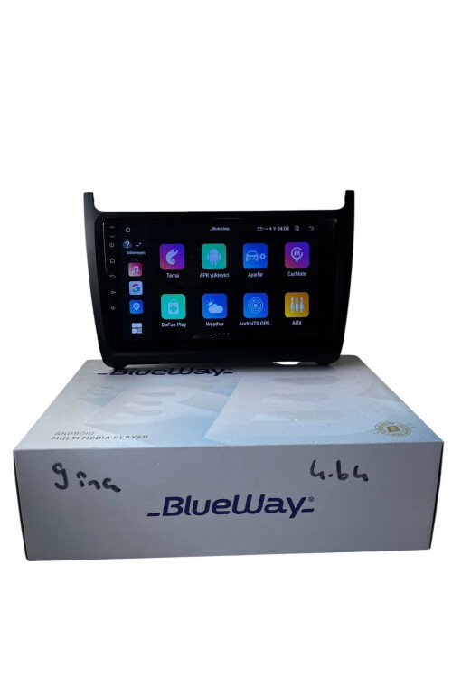 WW Polo 2009-2016 BLUEWAY 4-64 PROFESYONEL OEM MULTİMEDİA