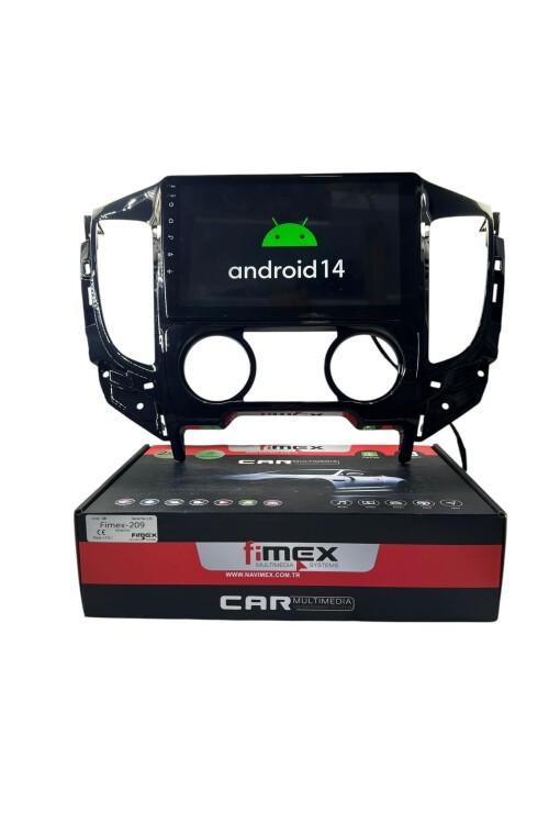 Yeni Mitsubishi L200 (Analog) FİMEX 4-64 (FANLI) DSPLİ PRO OEM MULTİMEDİA
