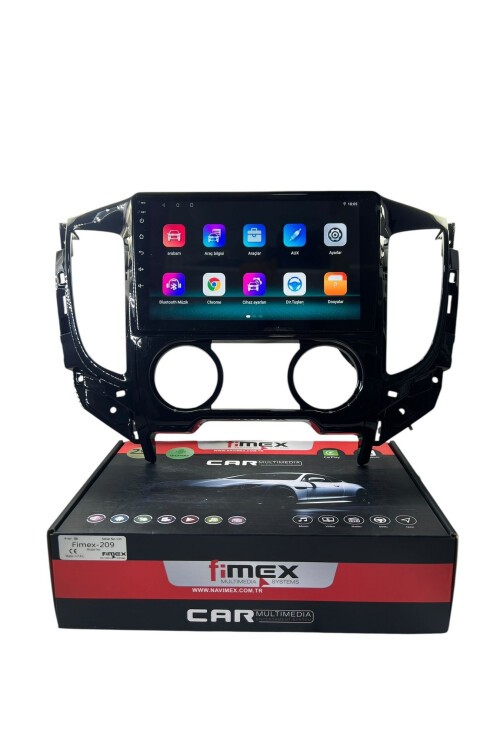 Yeni Mitsubishi L200 (Analog) FİMEX 4-64 (FANLI) DSPLİ PRO OEM MULTİMEDİA