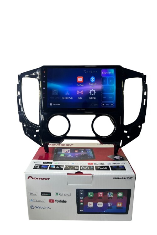 Yeni Mitsubishi L200 (Analog) PİONEER 4-64 TAM PROFESYONEL OEM MULTİMEDİA