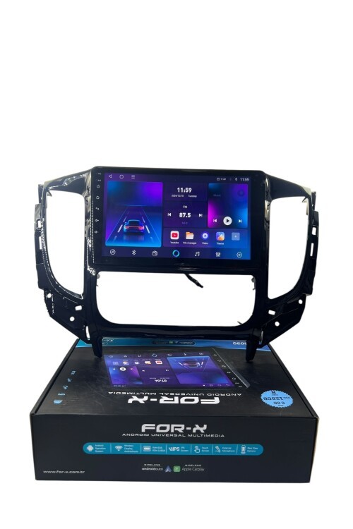 Yeni Mitsubishi L200 (Dijital) FORX 6-128 TAM PROFESYONEL OEM MULTİMEDİA