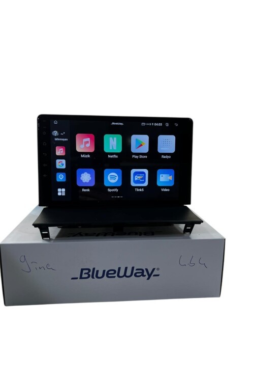 Berlingo - Partner 2001-2008 BLUEWAY 4-64 PROFESYONEL OEM MULTİMEDİA