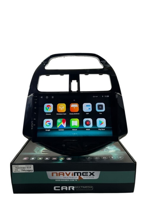 Chevrolet Spark 2010-2013 NAVİMEX 6-128 (FANLI) PROFESYONEL OEM MULTİMEDİA