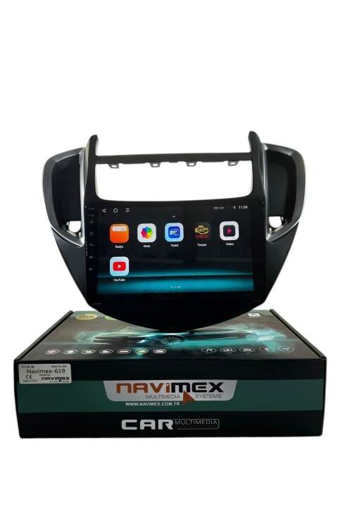 Chevrolet Trax 2014-2016 NAVİMEX 6-64 (FANLI) PROFESYONEL OEM MULTİMEDİA