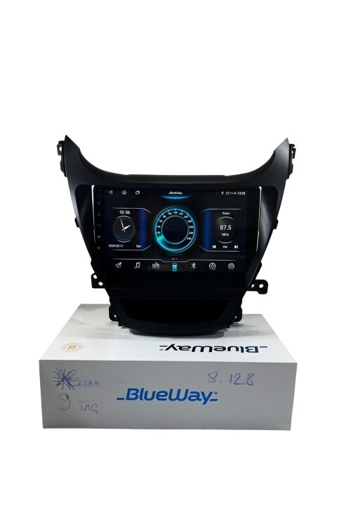 Hyundai Elentra 2014-2016 BLUEWAY 8-128 TAM PROFESYONEL OEM MULTİMEDİA