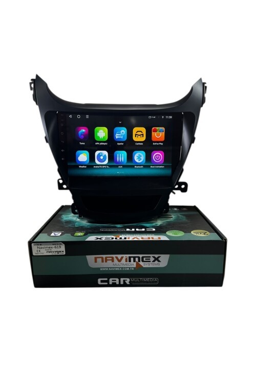 Hyundai Elentra 2014-2016 NAVİMEX 6-64 (FANLI) PROFESYONEL OEM MULTİMEDİA