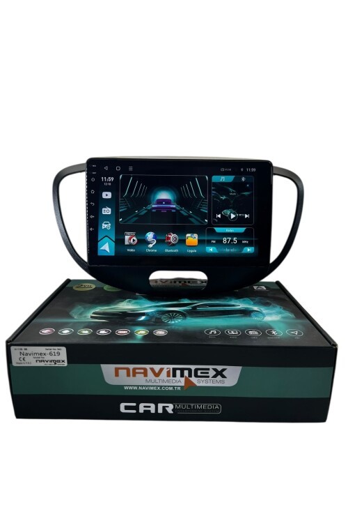 Hyundai i10 2010-2013 NAVİMEX 6-64 (FANLI) PROFESYONEL OEM MULTİMEDİA