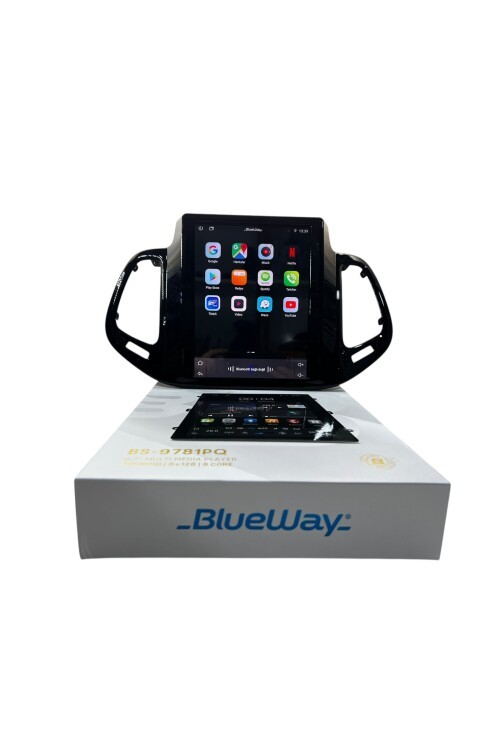 Jeep Compass 2017 BLUEWAY 8-128 TESLA TAM PROFESYONEL OEM MULTİMEDİA